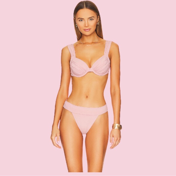 NWT WeWoreWhat Claudia Bikini Top and Bottom - Picture 2 of 10